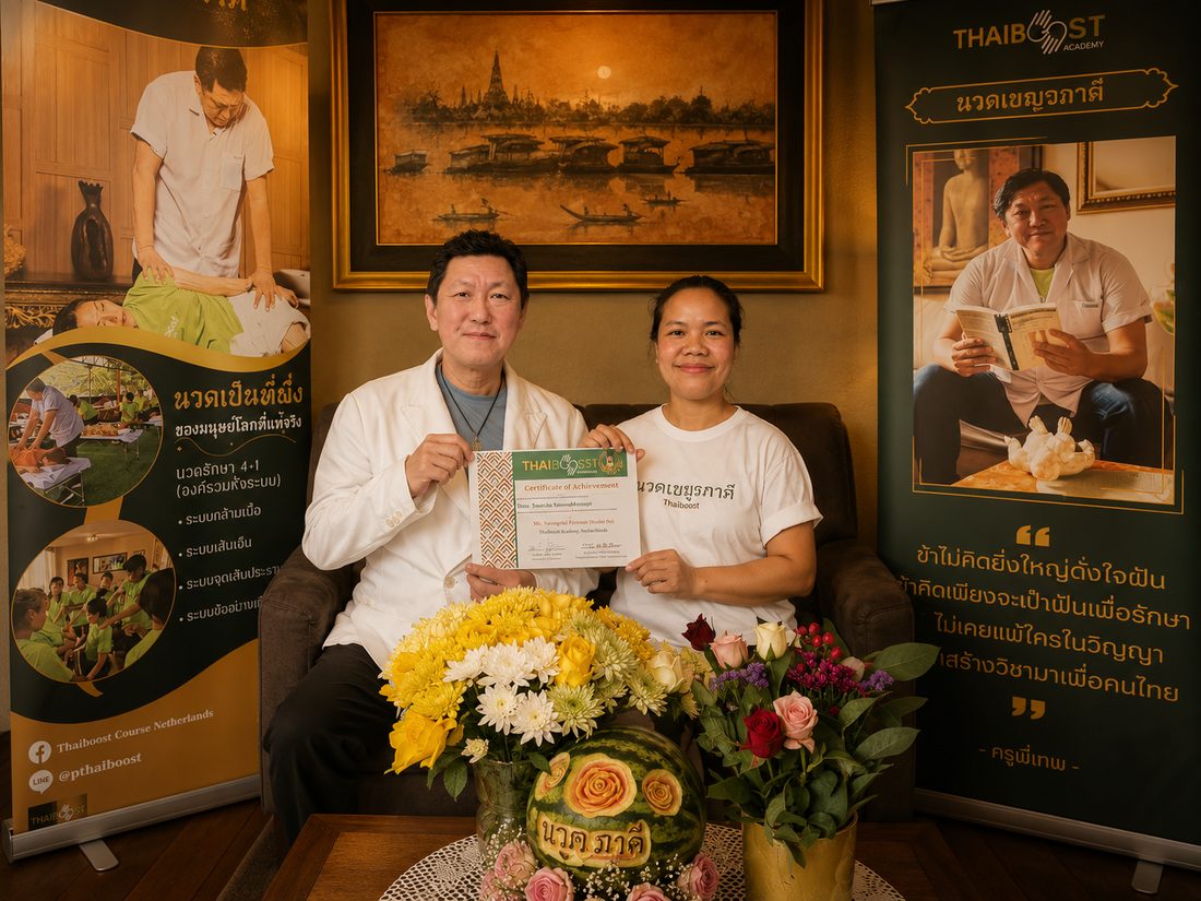Sutep Mevattana und Wanna Baumgärtner, ThaiBoost Academy